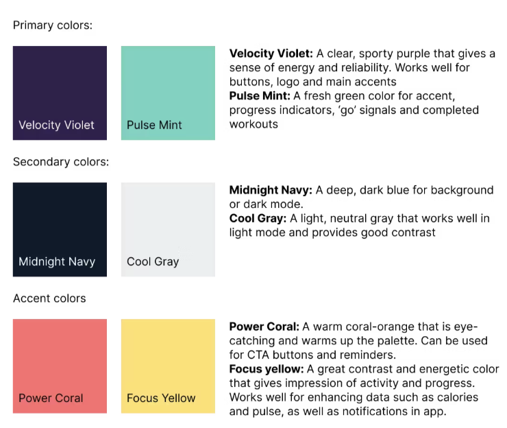MoveIt Color Palette
